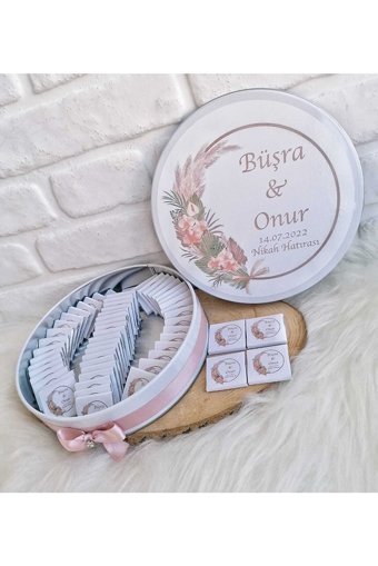 Bunnyball Nikah Hatırası Sade Çikolata