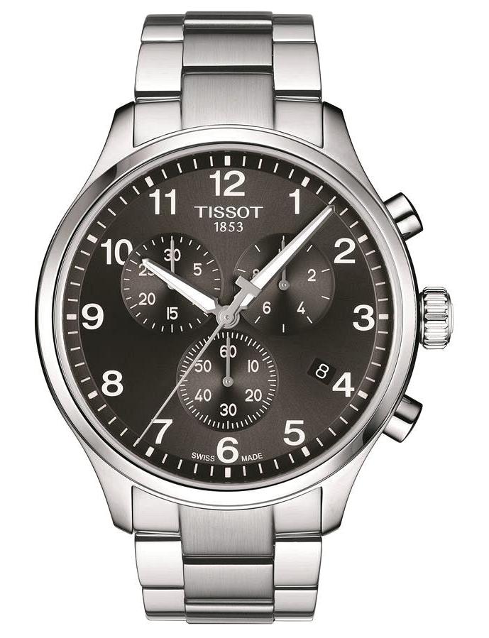 Tissot T1166171105701 Takvimli 44 mm Antrasit-Metal Kordon Analog Erkek Kol Saati