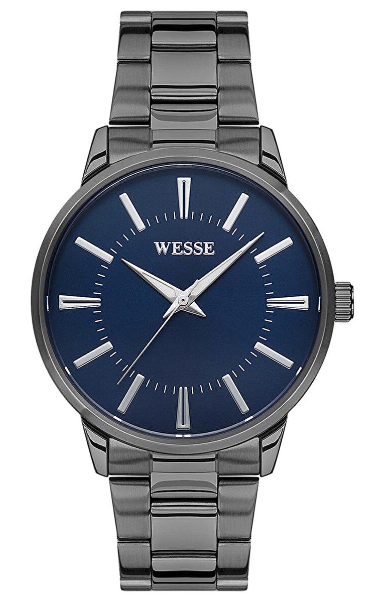 Wesse WWG203810 Füme Çelik Kordon Analog Erkek Kol Saati