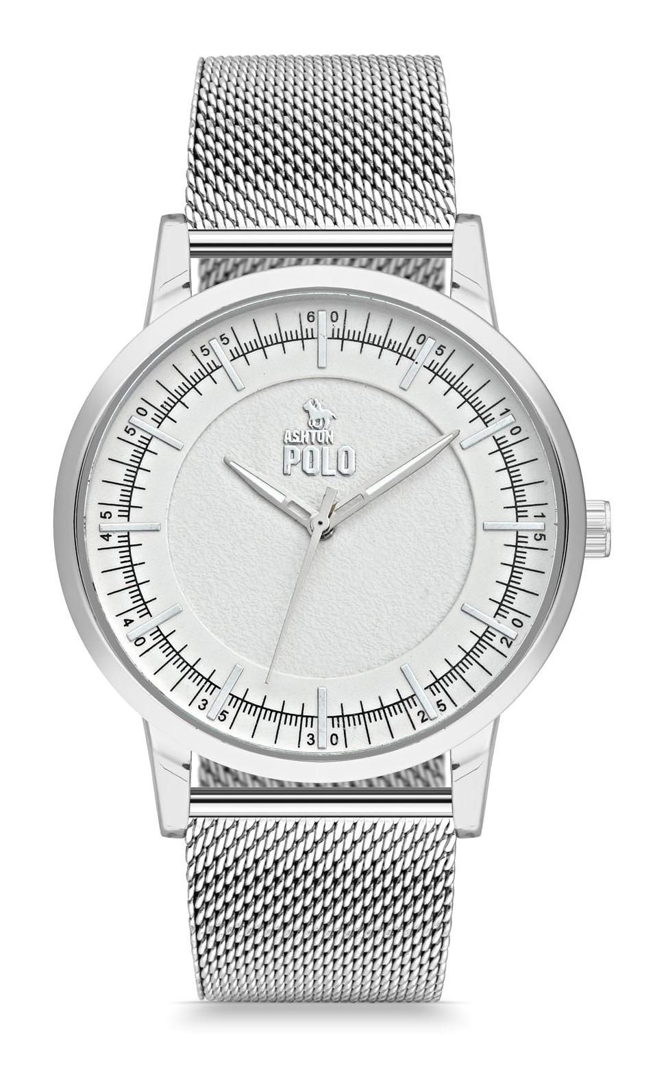Ashton Polo ZEG27022B 44 mm Metal Kordon Analog Erkek Kol Saati