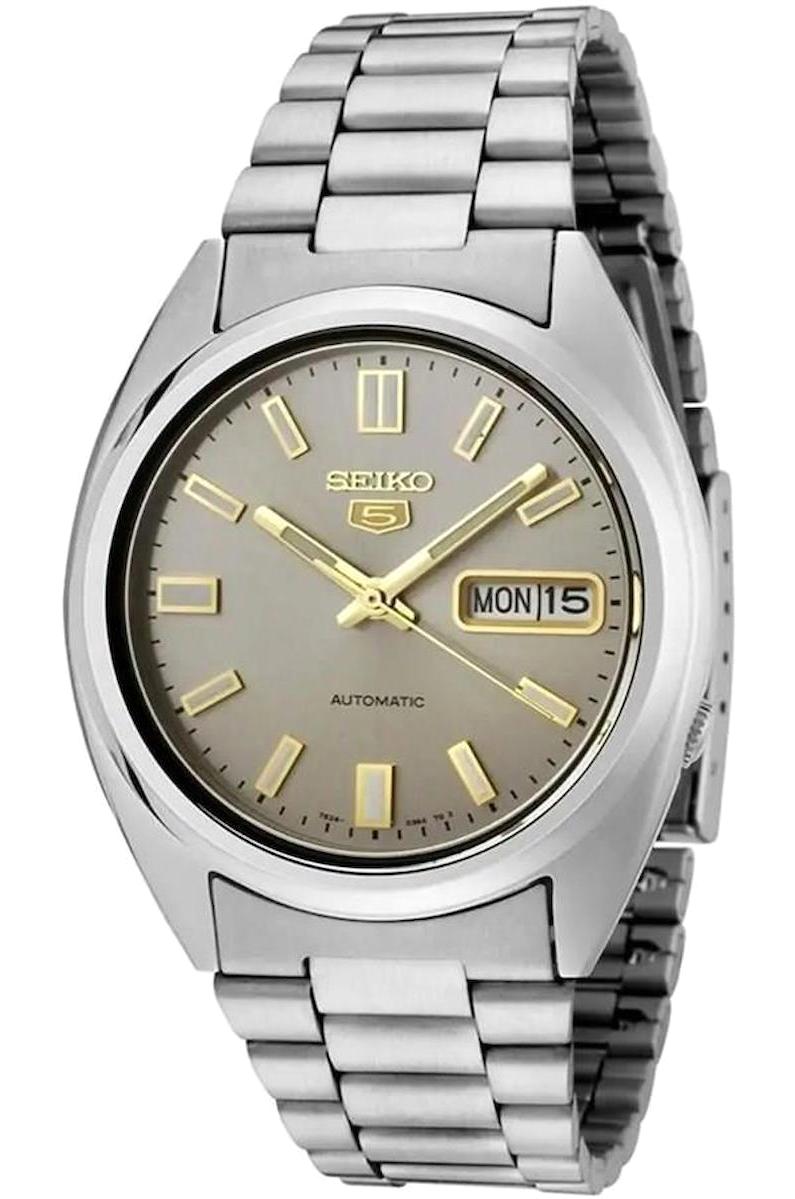 Seiko SNXS75K Takvimli 39 mm Çelik Kordon Analog Kol Saati