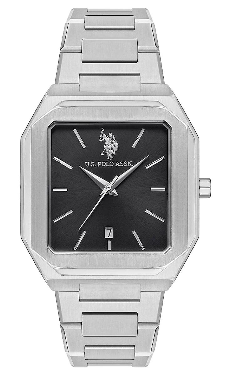 U.S. Polo Assn USPA1082-02 Takvimli 44 mm Çelik Kordon Analog Erkek Kol Saati