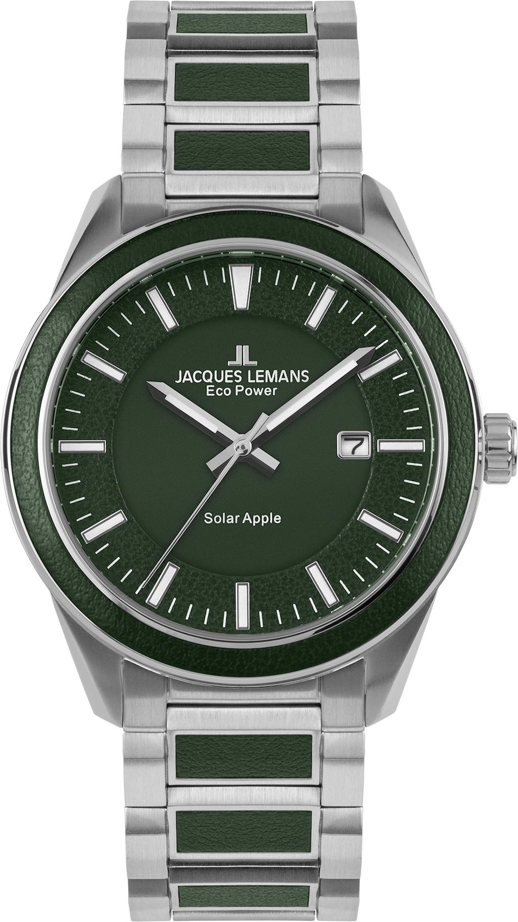 Jacques Lemans 1-2116E Takvimli 40 mm Çelik Kordon Analog Kol Saati