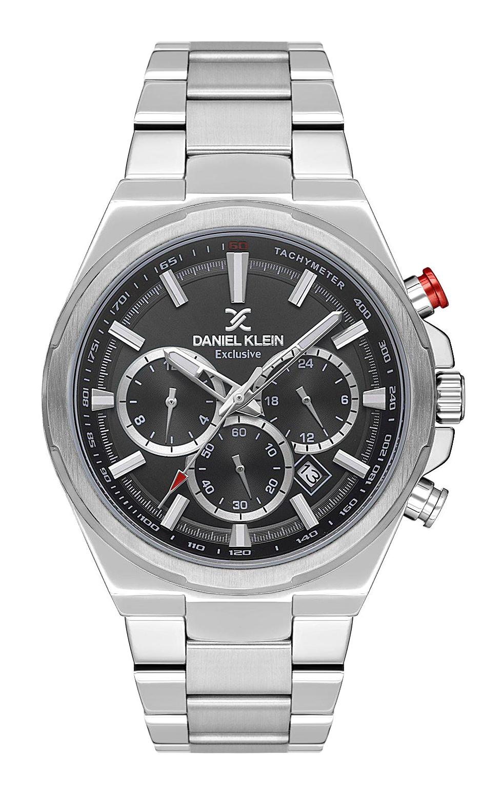 Daniel Klein DK.1.13675-1 Takvimli 44 mm Metal Kordon Analog Erkek Kol Saati