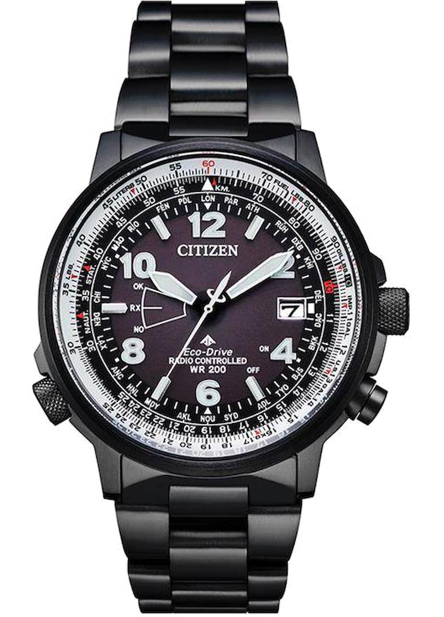 Citizen B0245-84E Takvimli 43 mm Si̇yah Metal Kordon Analog Erkek Kol Saati