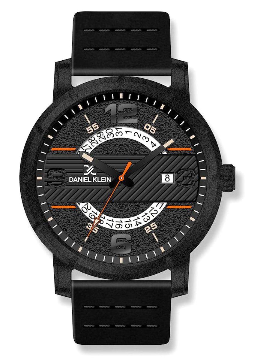 Daniel Klein DK.1.12615.5 Takvimli 42 mm Siyah Çelik Kordon Analog Erkek Kol Saati