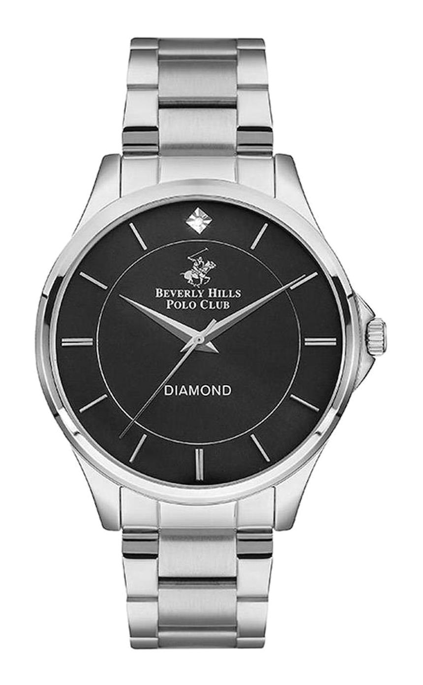Beverly Hills Polo Club BP3239X350 Takvimli 43 mm Çelik Kordon Analog Erkek Kol Saati