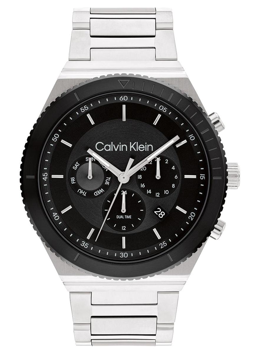 Calvin Klein CK25200301 Takvimli 44 mm Çelik Kordon Analog Erkek Kol Saati