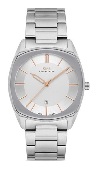 Romanson RMS.1.AG1487.07 Takvimli Çelik Kordon Analog Erkek Kol Saati