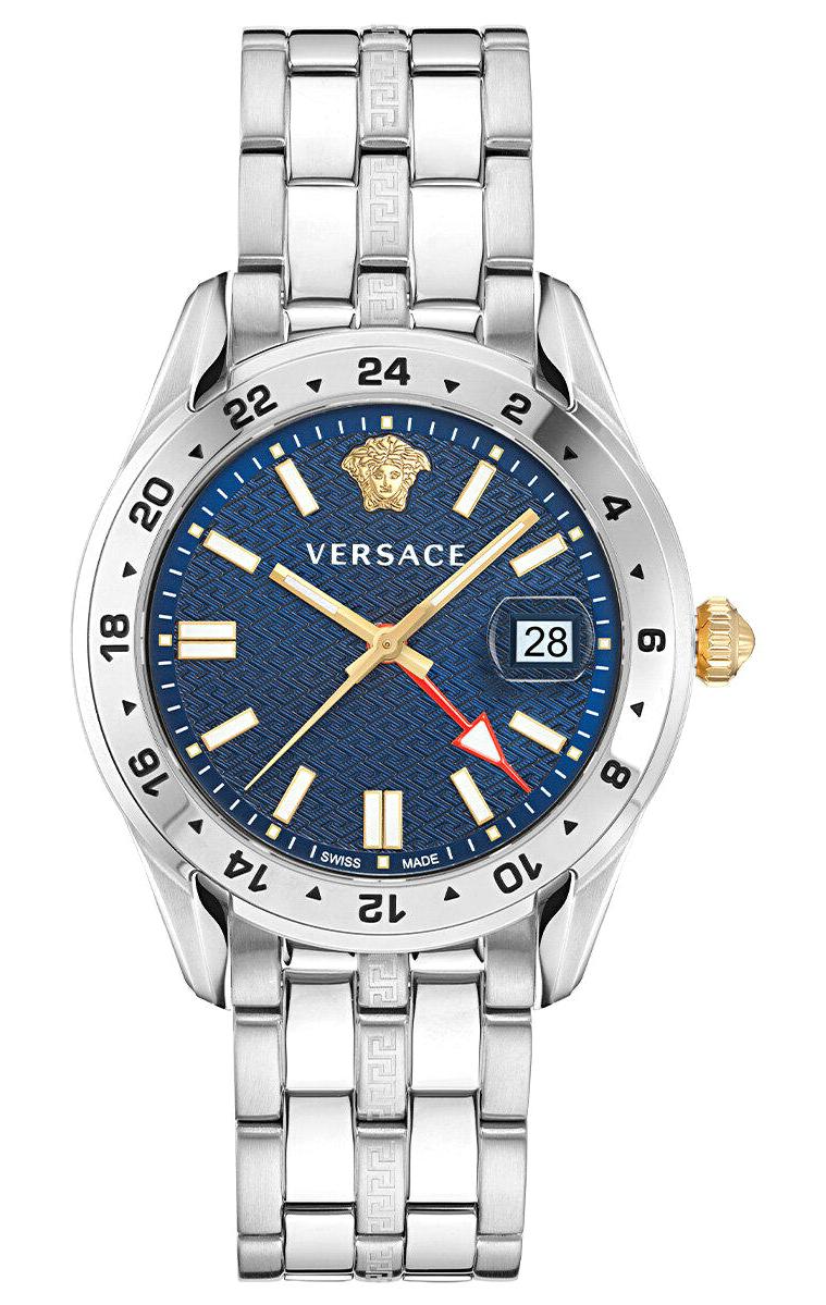 Versace VRSCVE7C00523 Takvimli 41 mm Çelik Kordon Analog Erkek Kol Saati