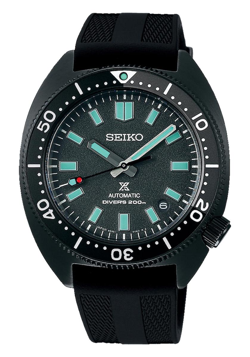 Seiko SPB335J1 Takvimli 41 mm Siyah Silikon Kordon Analog Erkek Kol Saati