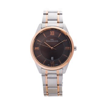 Romanson GR.1.AG1375.09 Takvimli 41 mm Çelik Kordon Analog Erkek Kol Saati