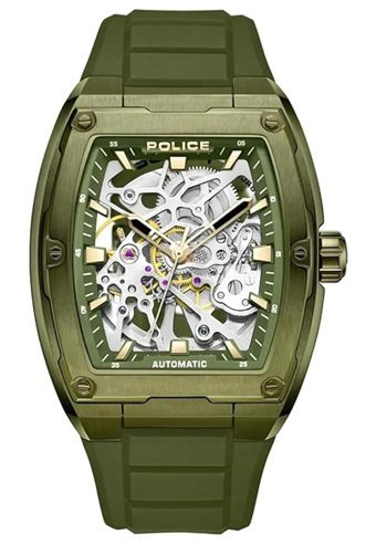 Police PEWJR0005906 42 mm Yeşil Silikon Kordon Analog Erkek Kol Saati