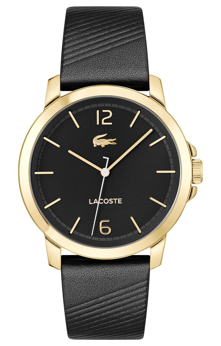 Lacoste LAC2011276 41 mm Altın Deri Kordon Analog Erkek Kol Saati