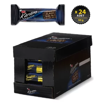 Eti Karam Gurme Bitter Çikolata 50 gr 24 Adet