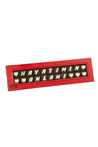 Bolçi Hayatımın Anlamı Harf Sütlü Çikolata 132 gr