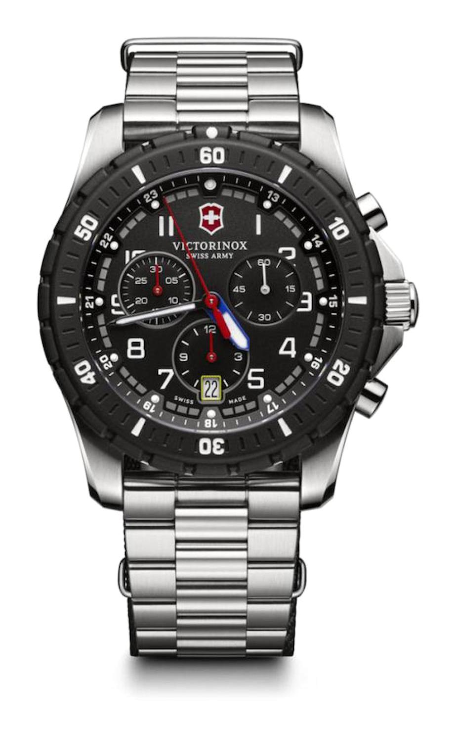 Victorinox Swiss Army 241679 Pusulalı Takvimli 43 mm Çelik Kordon Analog Kol Saati