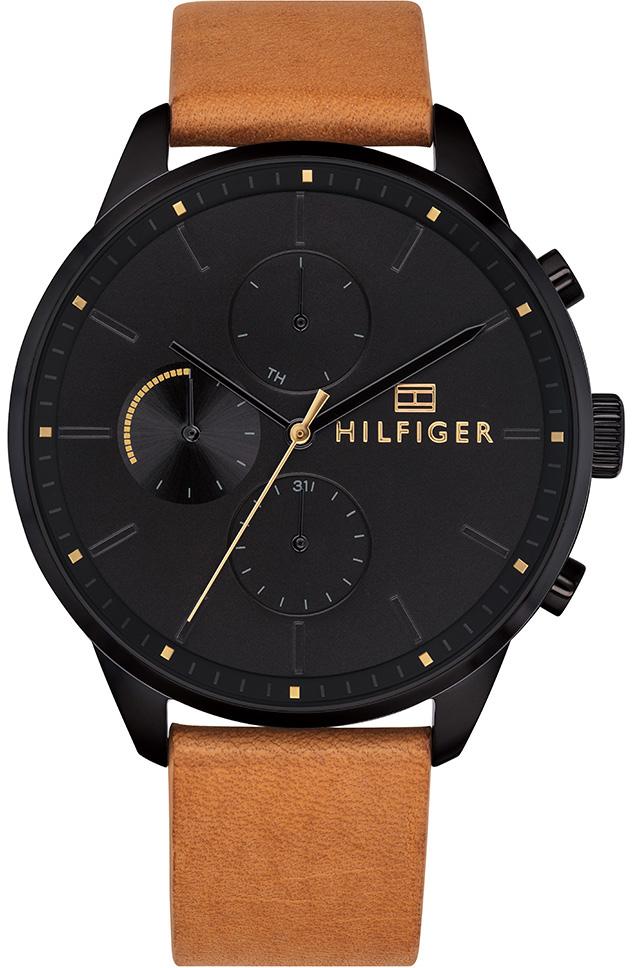 Tommy Hilfiger TH1791486 Takvimli 44 mm Taba Deri Kordon Analog Kol Saati