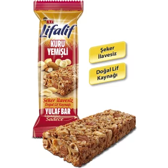 Eti Lifalif Bar Kuruyemişli Çikolata 35 gr 6 Adet