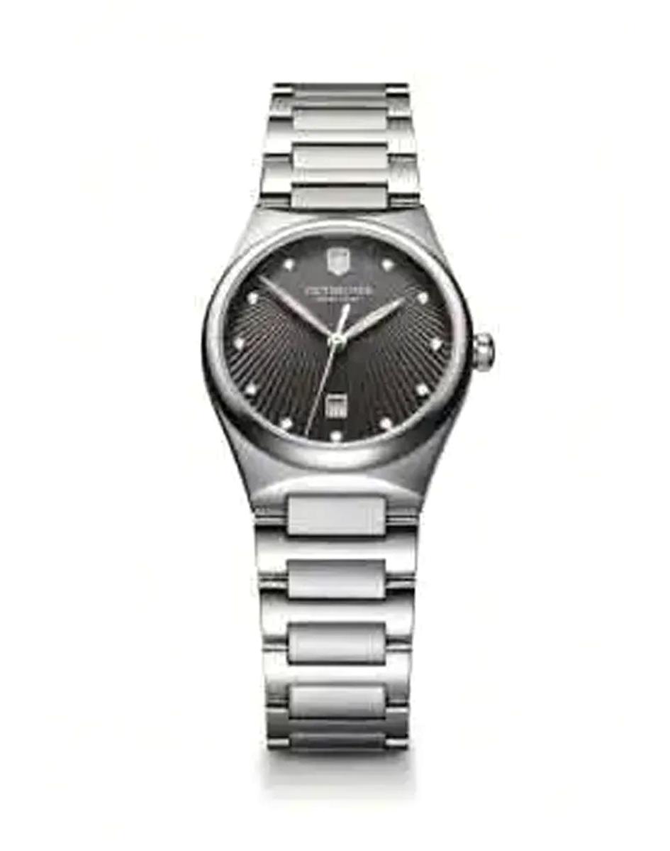 Victorinox Swiss Army 241512 Pusulalı Takvimli 28 mm Çelik Kordon Analog Kol Saati