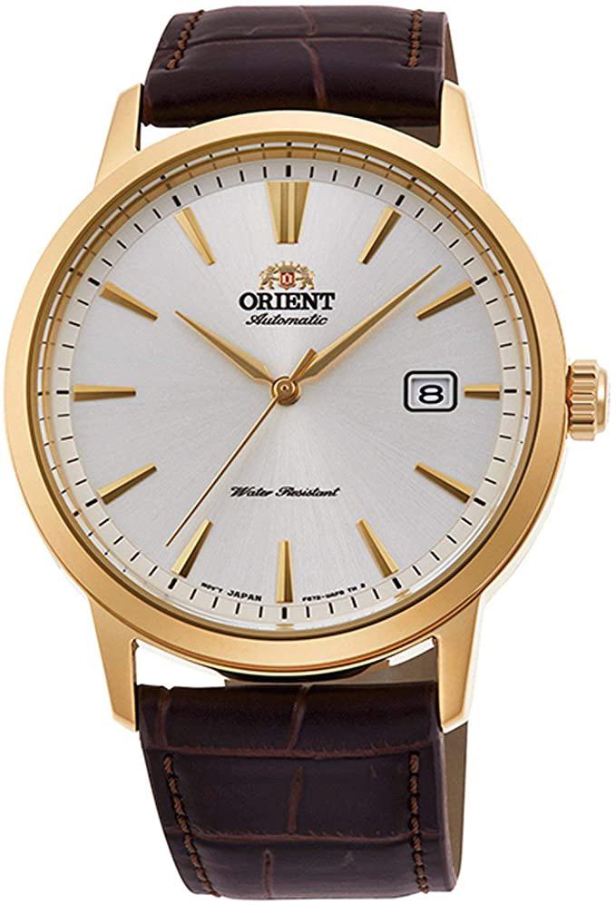 Orient RA-AC0F04S10B Takvimli 42 mm Kahverengi Deri Kordon Analog Kol Saati