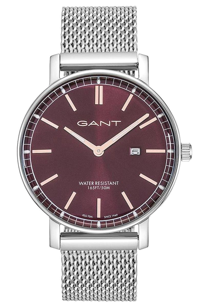 Gant GT006019 Takvimli 41-45 mm Gri Hasır Kordon Analog Erkek Kol Saati