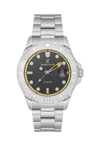 Daniel Klein DK.1.13735-2 Takvimli Çelik Kordon Analog Erkek Kol Saati