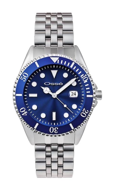 Osse OSW10149-02 Takvimli 41-45 mm Çelik Kordon Analog Erkek Kol Saati