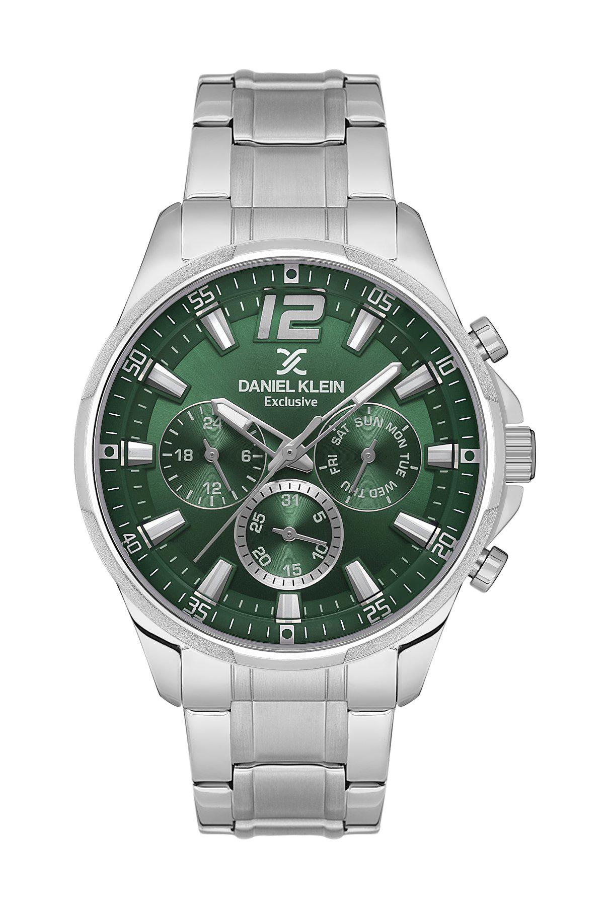 Daniel Klein DKE.1.10594.2 Takvimli 45 mm Metal Kordon Analog Erkek Kol Saati