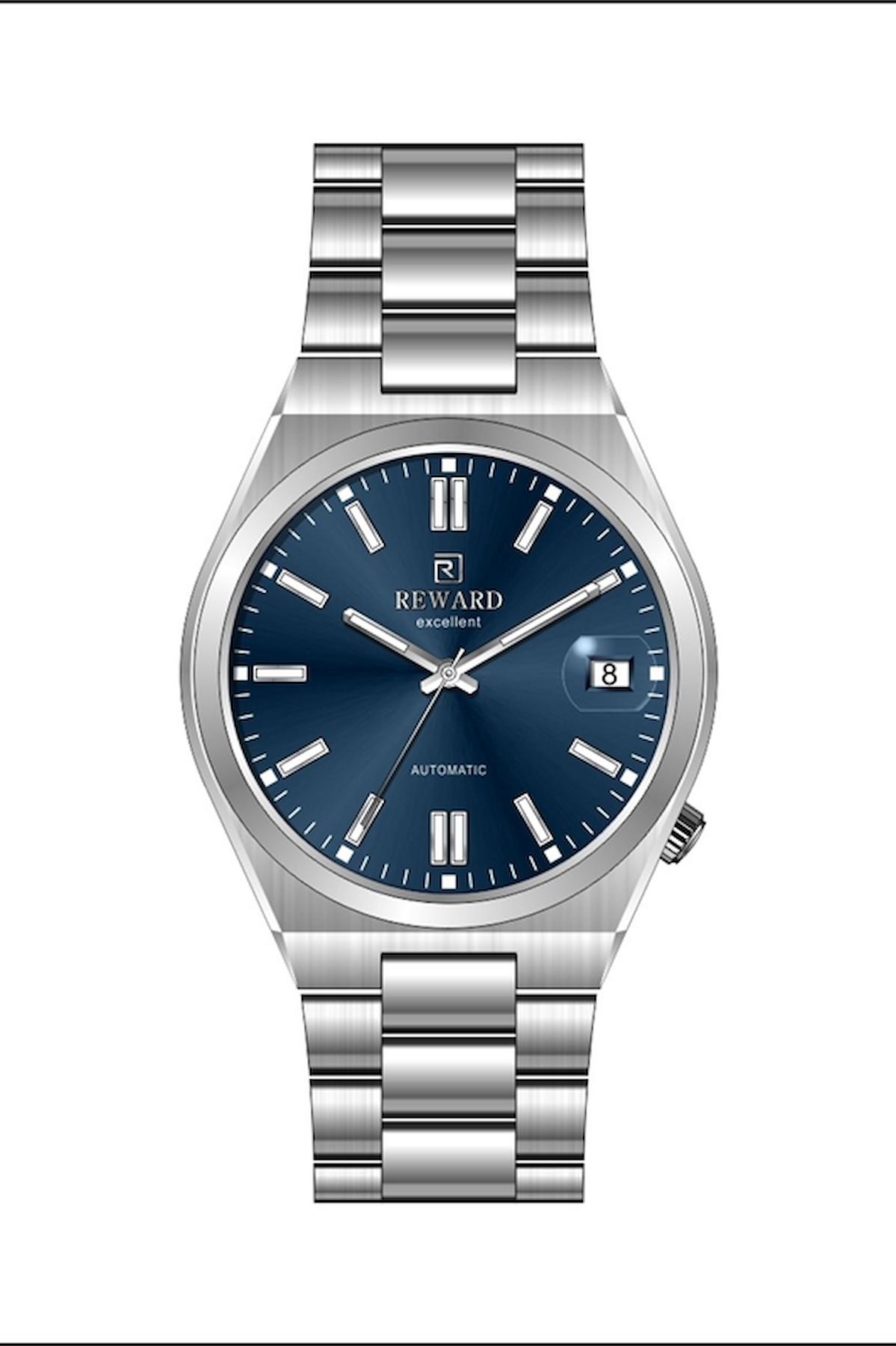 Reward A144314 Takvimli 40 mm Çelik Kordon Analog Erkek Kol Saati
