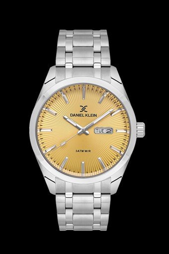 Daniel Klein DKF.2301.01 Takvimli 42 mm Çelik Kordon Analog Erkek Kol Saati