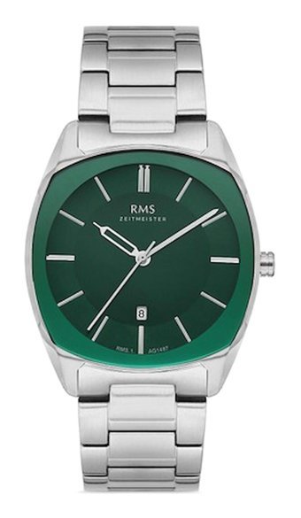 Romanson RMS.1.AG1487.03 Takvimli Çelik Kordon Analog Erkek Kol Saati