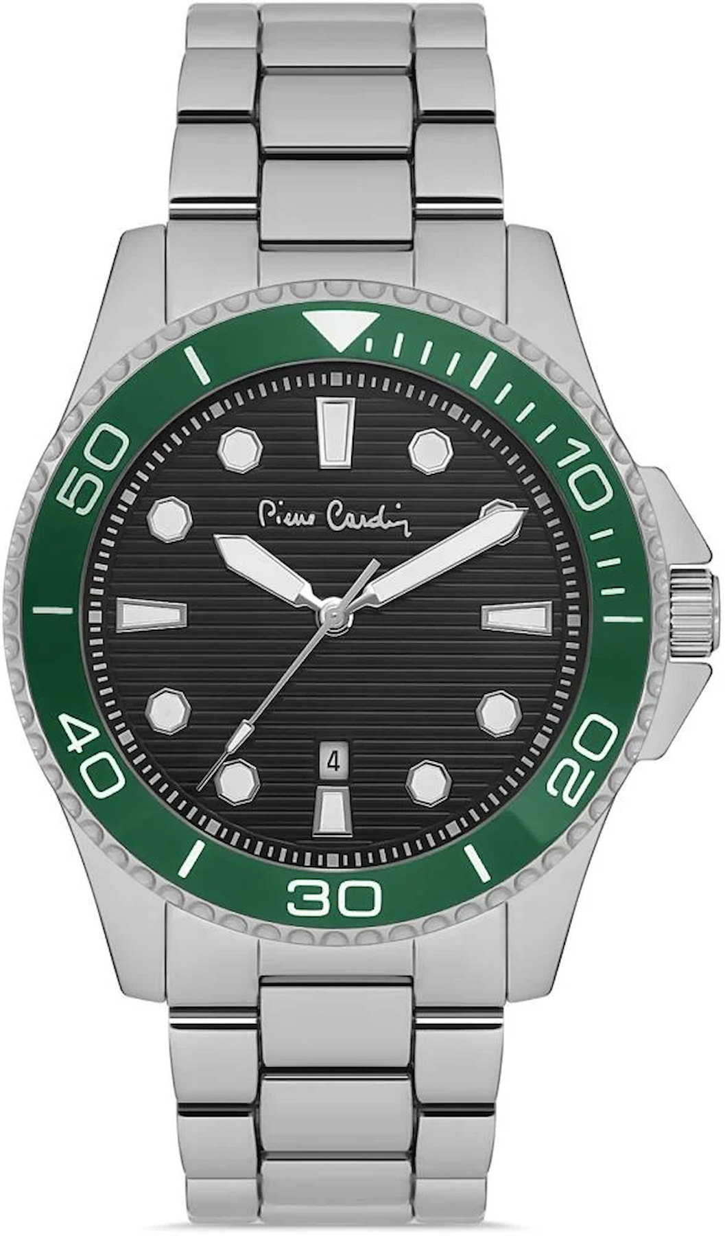 Pierre Cardin PC800311F09 Takvimli 44 mm Metal Kordon Analog Kol Saati