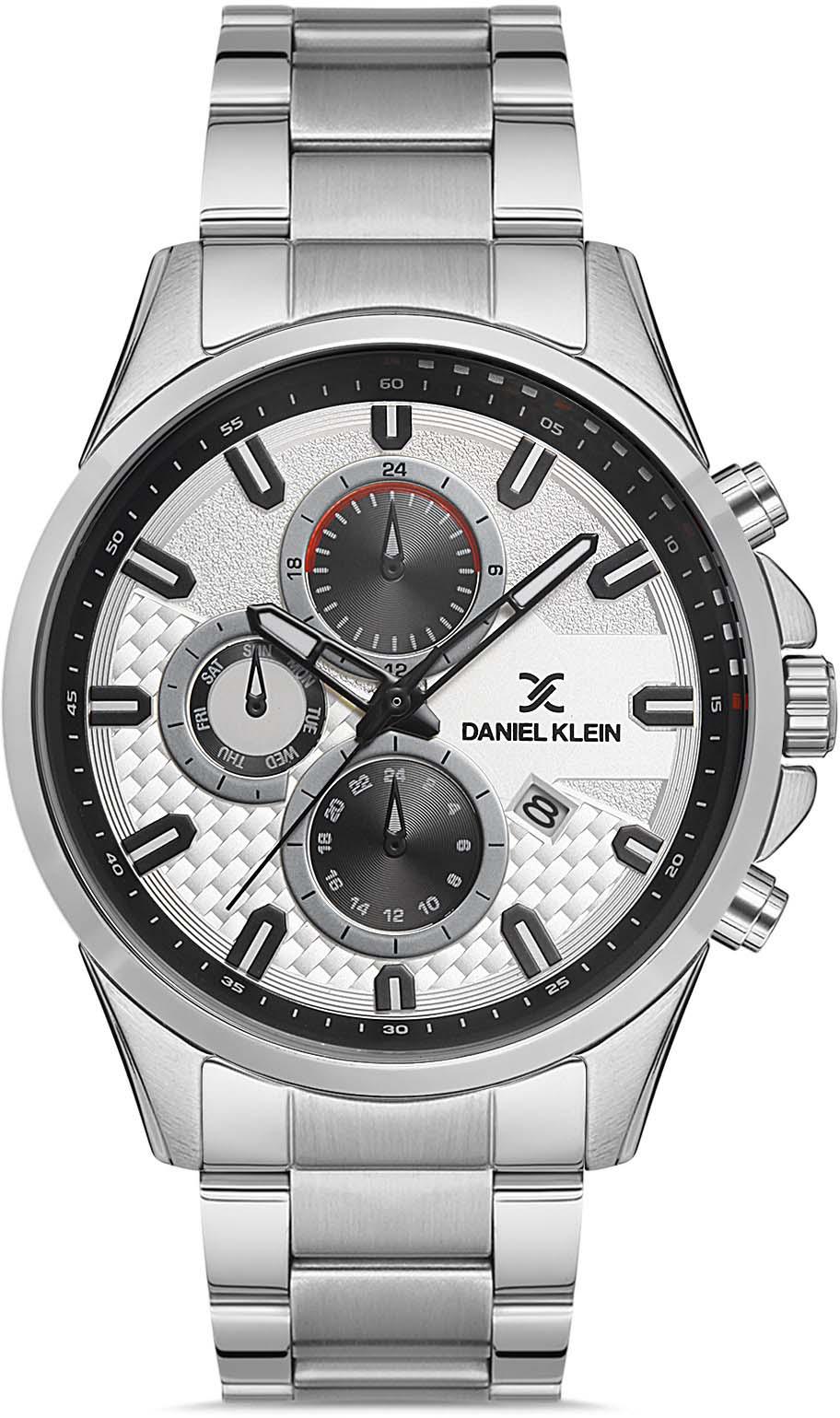 Daniel Klein DK.1.10024.3 Takvimli 42 mm Metal Kordon Analog Erkek Kol Saati