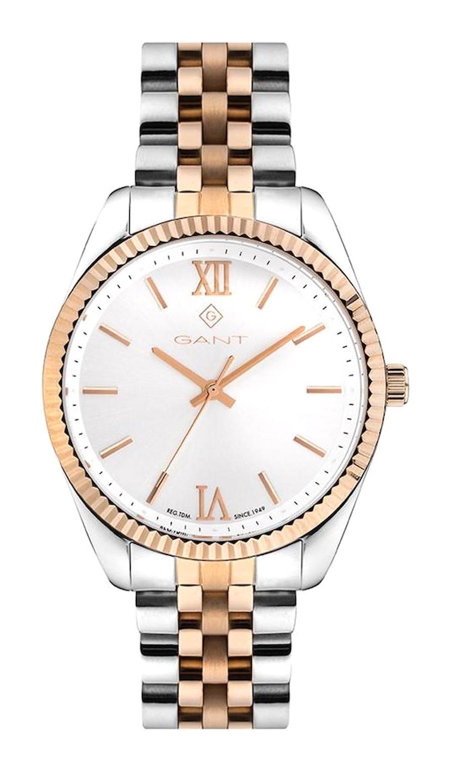 Gant GT061003 43 mm Gri-Rose Gold Çelik Kordon Analog Erkek Kol Saati