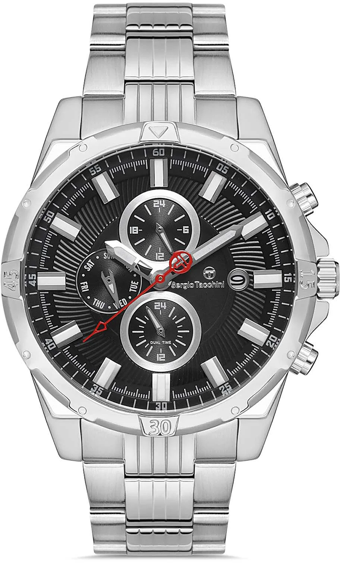 Sergio Tacchini ST.1.10155.2 Takvimli 44 mm Çelik Kordon Analog Kol Saati