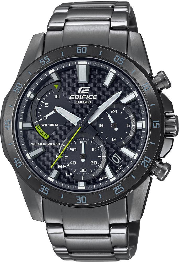 Casio EQS-930DC-1AVUDF Takvimli 45.3 mm Çelik Kordon Analog Erkek Kol Saati