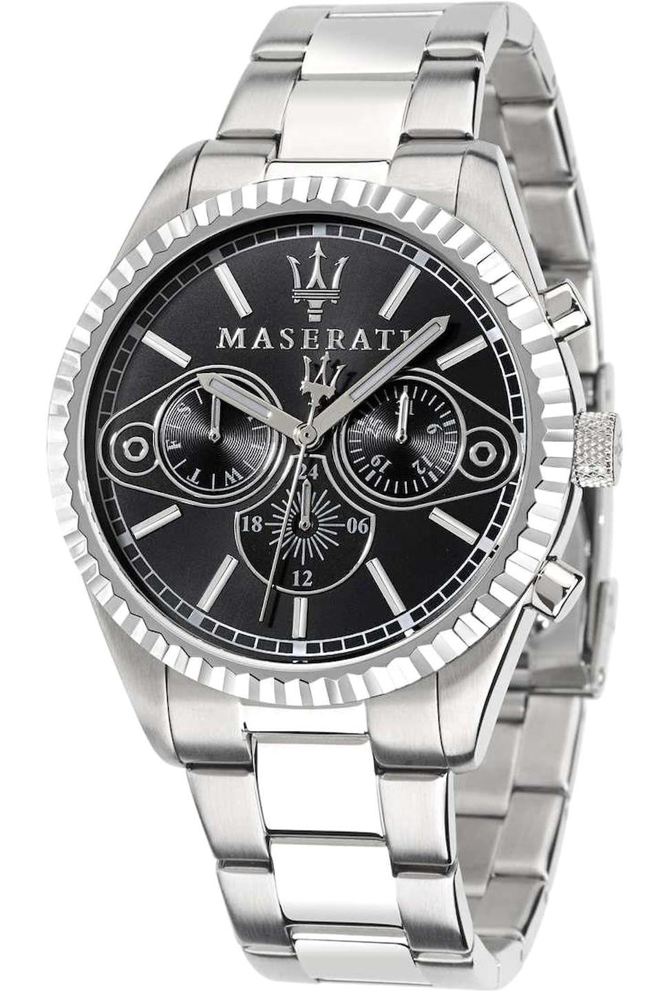Maserati R8853100014 Takvimli 43 mm Çelik Kordon Analog Erkek Kol Saati