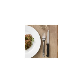 IKEA 4 Adet Bıçak Seti Ikea Çok Amaçlı Meridyendukkan 22 cm Siyah-Paslanmaz Çelik 4 Lü Set - Siyah