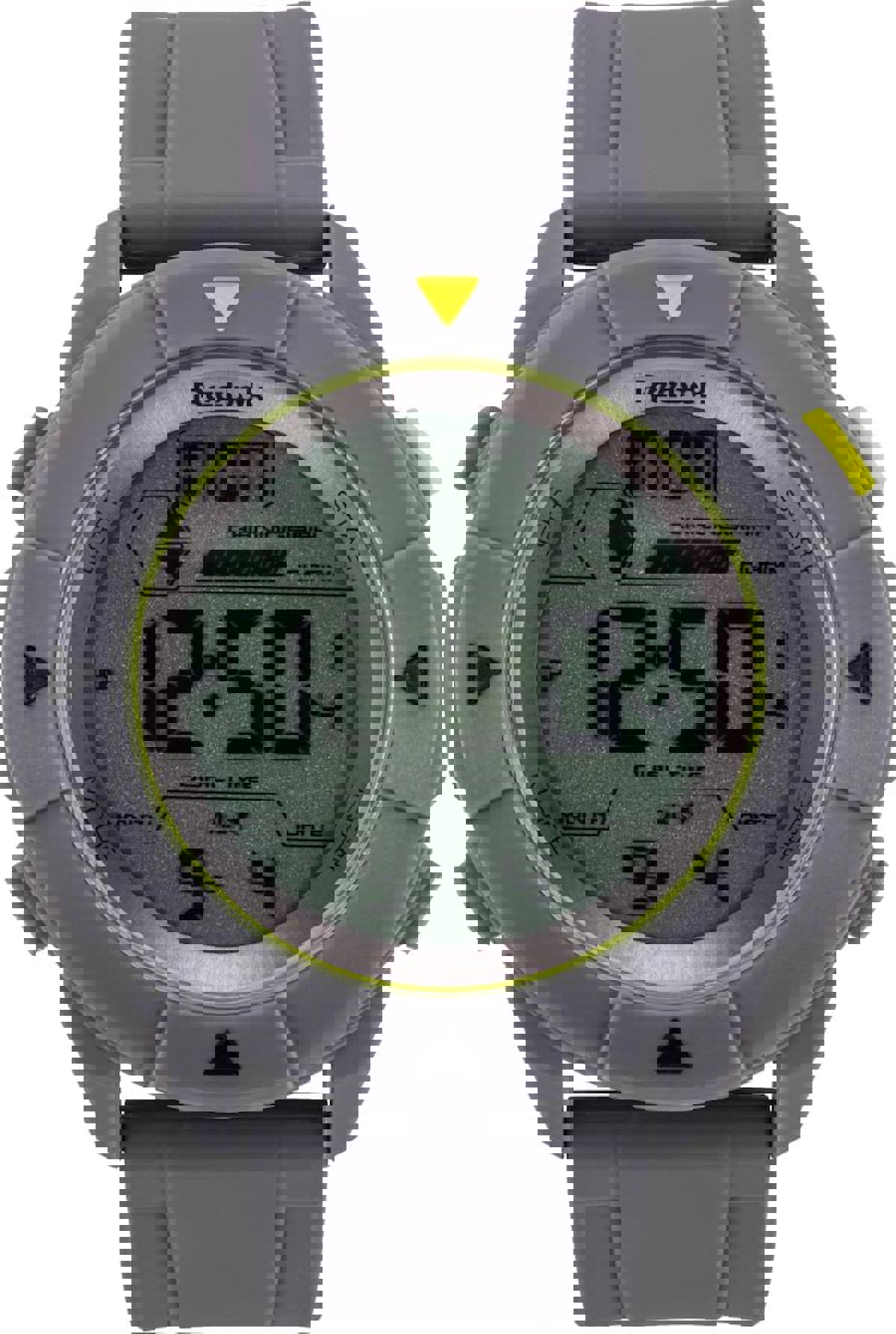 Reebok RV-BLZ-G9-PSPS-WS Takvimli 50 mm Gri Silikon Kordon Dijital Erkek Kol Saati