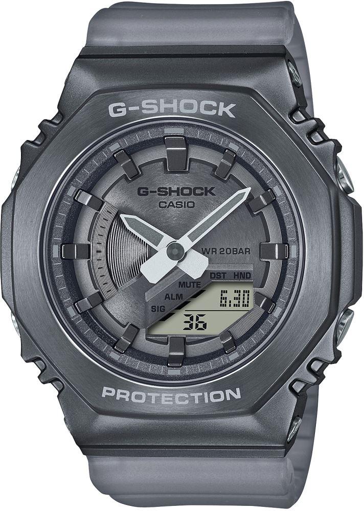 Casio GM-S2100MF-1ADR Takvimli 40 mm Gri Plastik Kordon Analog Erkek Kol Saati