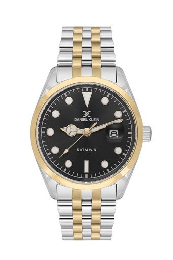 Daniel Klein DK.1.13835-4 Takvimli Çelik Kordon Analog Erkek Kol Saati