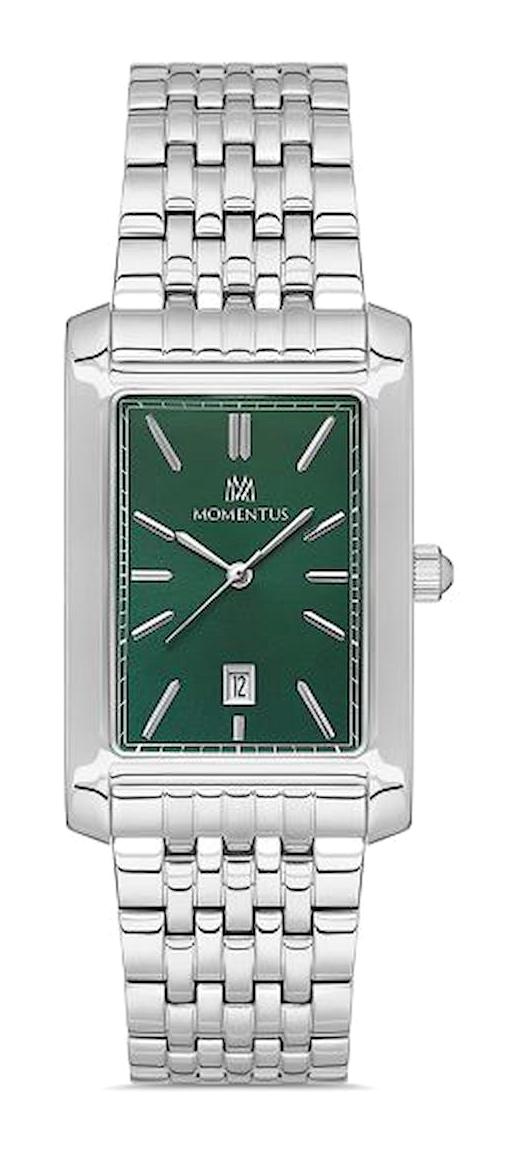 Momentus CM370S-15SS Takvimli 39 mm Çelik Kordon Analog Erkek Kol Saati
