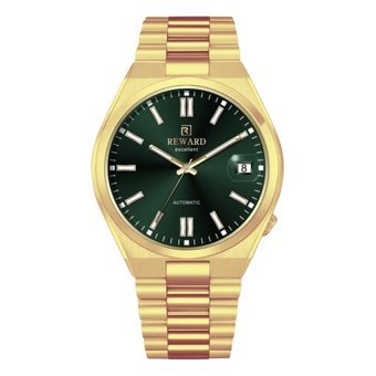 Reward RWA-144319 Takvimli 41 mm Altın Çelik Kordon Analog Erkek Kol Saati