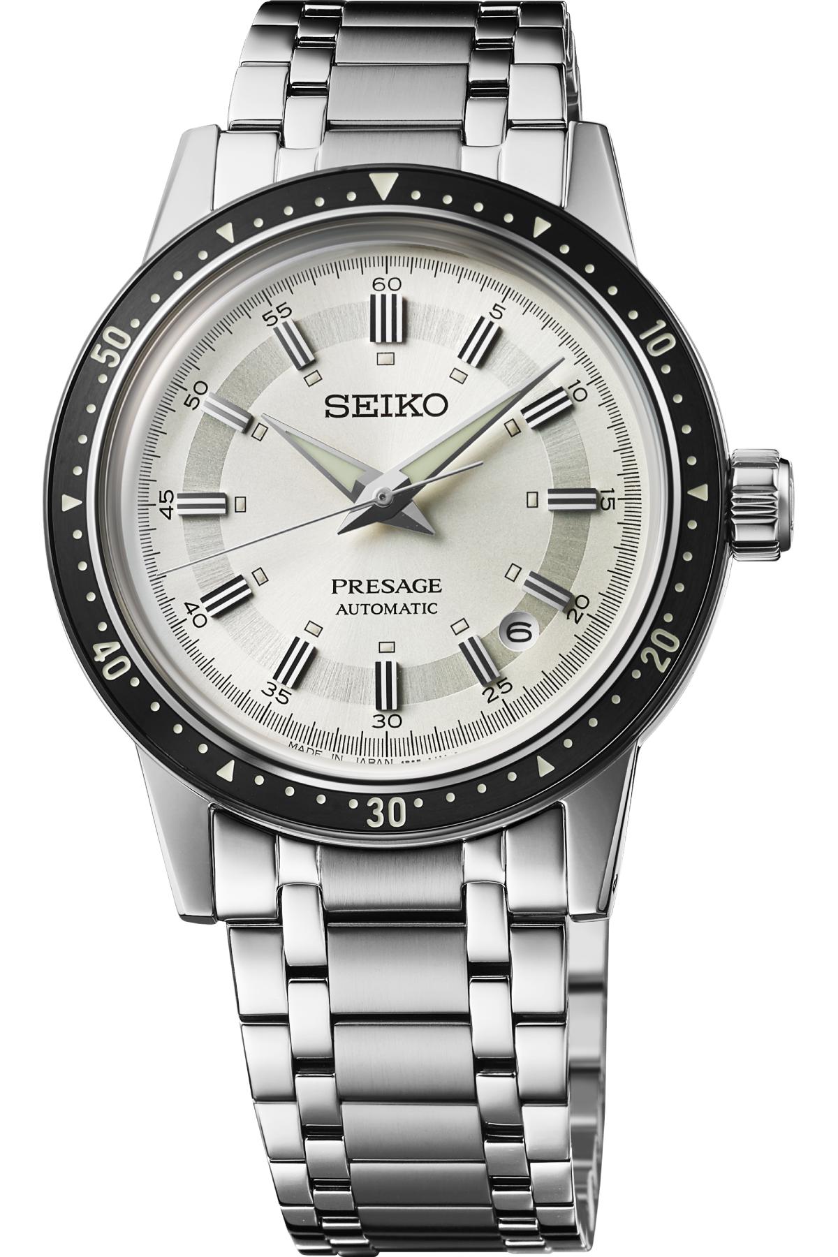 Seiko SRPK61J Takvimli 39.5 mm Çelik Kordon Analog Kol Saati