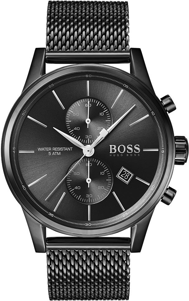 Hugo Boss HB1513769 Siyah Metal Kordon Analog Erkek Kol Saati