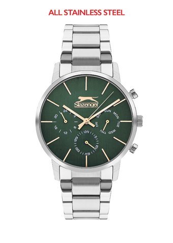 Slazenger SL.09.2197.2.04 Takvimli 43 mm Çelik Kordon Analog Erkek Kol Saati