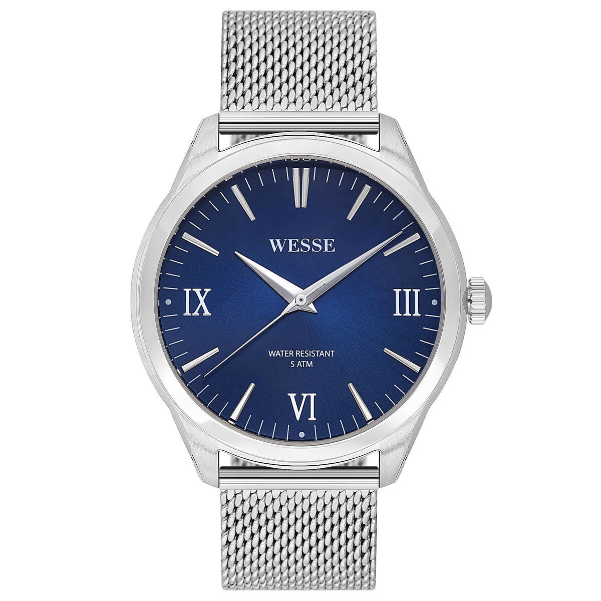 Wesse WWG208701 42 mm Çelik Kordon Analog Erkek Kol Saati
