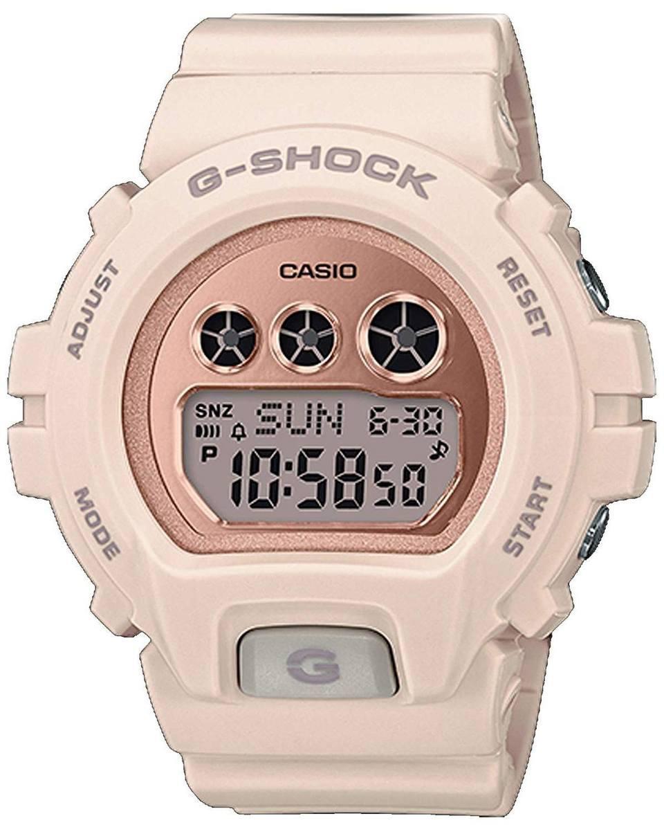 Casio GMD-S6900MC-4ER Takvimli 46 mm Pembe Silikon Kordon Analog Erkek Kol Saati