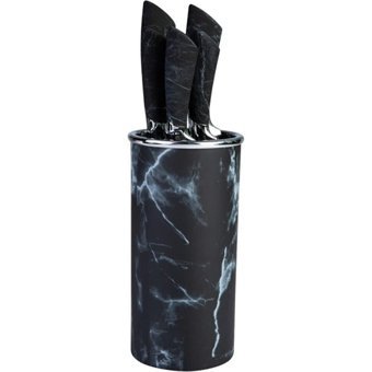 Karaca Black Marble 6 Parça Bıçak Seti